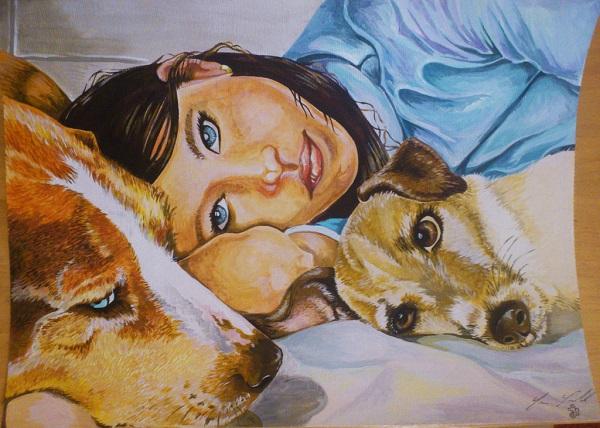 Blue Eyed Girl By Lighane