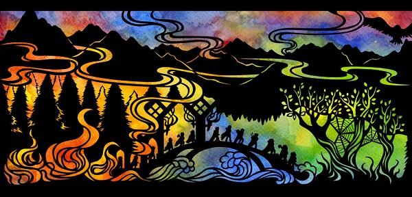 Far Over The Misty Mountains by Norloth