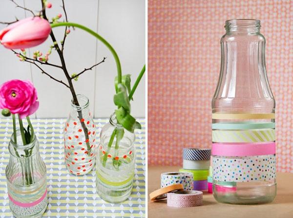 Washi Tape Bottles