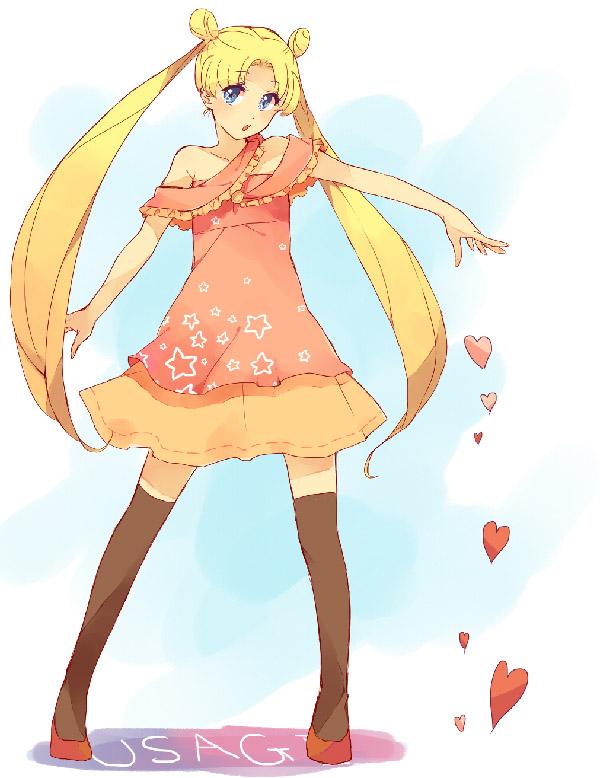 Casual, bright and appealing to the eyes. The colors used by the artist ４Ｂ does wonders on making us stare at the drawing for long without getting tired of it.