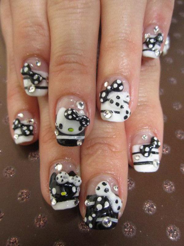 Black & White Hello Kitty-46