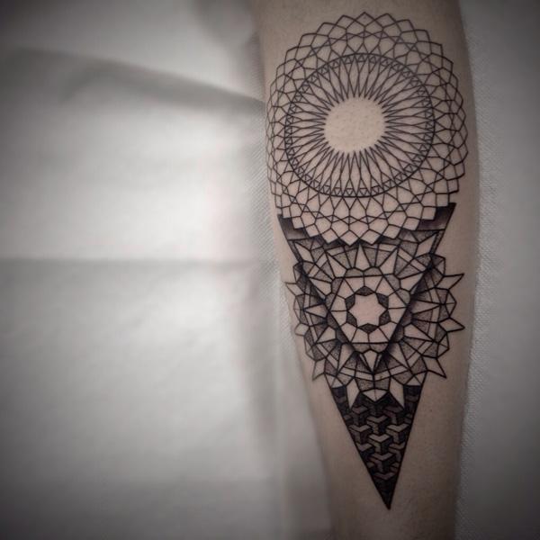 Tattoo Mitta - • Half Mandala• Thank you for your trust!... | Facebook