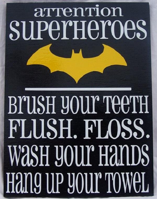 Superhero Framed Reminders