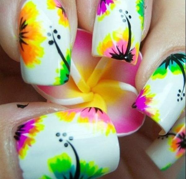 65 Lovely Summer Nail Art Ideas | Art and Design