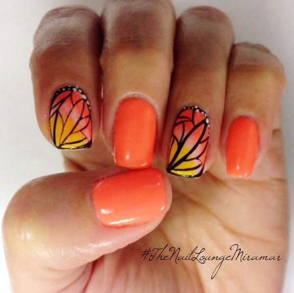 35 Butterfly Nail Art Ideas Cuded