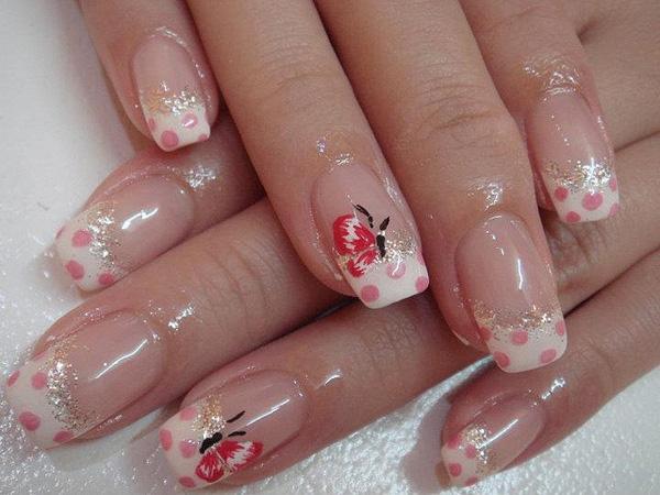 butterfly nail art-30
