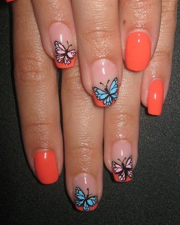 Flowers and Butterflies Nail Art with BornPrettyStore Water Decals   Chantals Corner