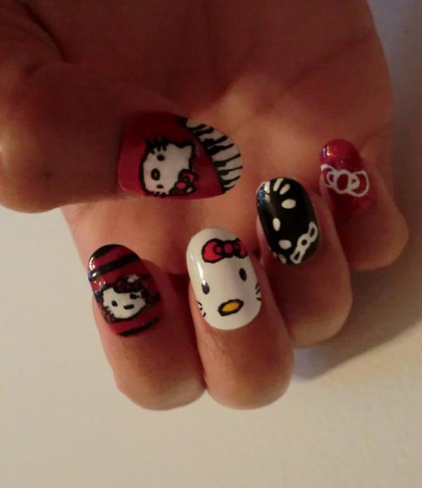 100+ Unique Hello Kitty Nails Art Products You Must Have