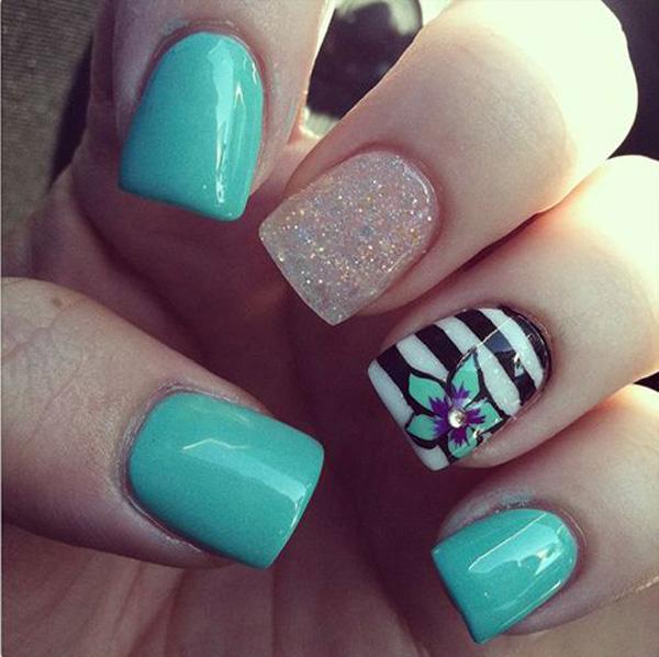 65 Lovely Summer Nail Art Ideas Cuded 65 Lovely Summer Nail Art Ideas Cuded