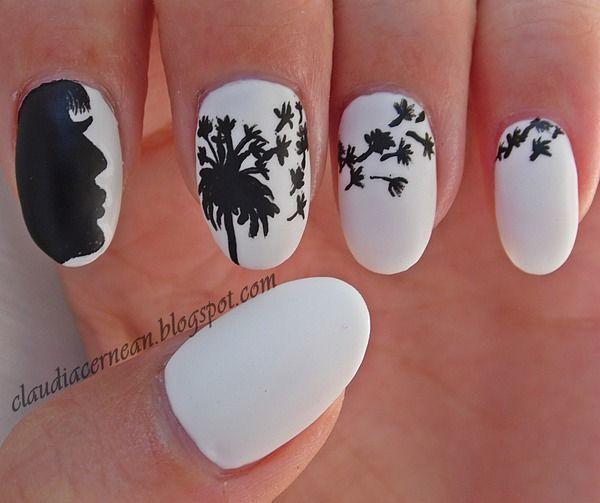 Dandelion nail art-10