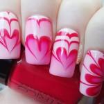 35 Water Marble Nail Art Designs