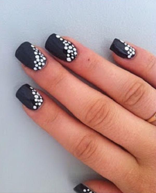 60 Polka Dot Nail Designs for the season that are classic yet chic - Hike n  Dip