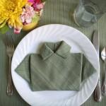 35 Beautiful Examples of Napkin Folding
