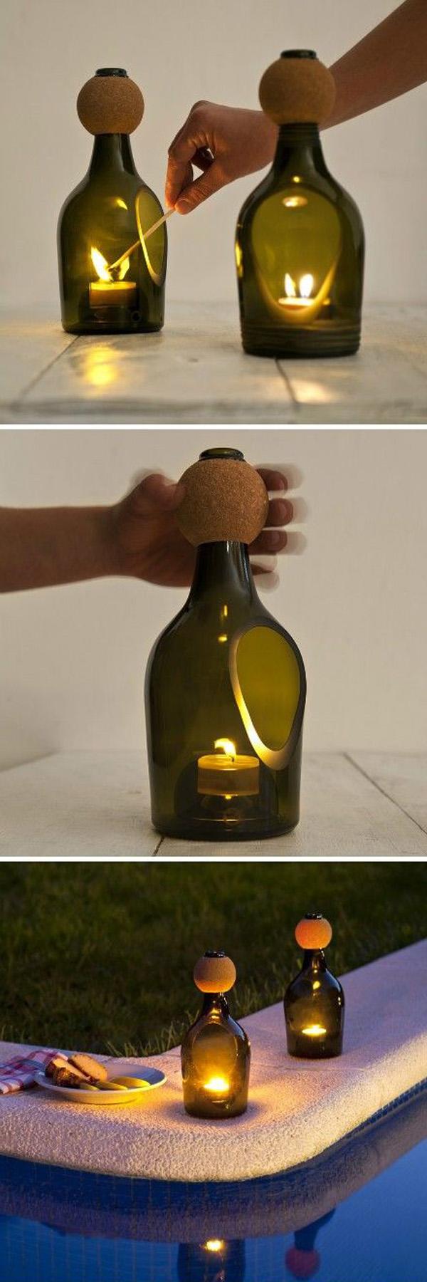 Bottle candles-5