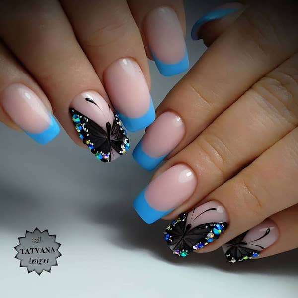 35+ Butterfly Nail Art Ideas Art and Design