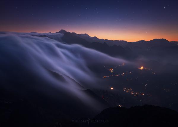 Cascade of Clouds