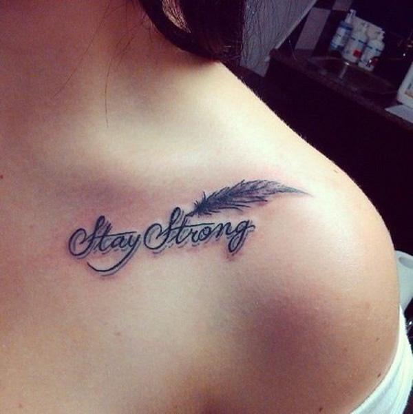50 Cute Clavicle Tattoos for Women