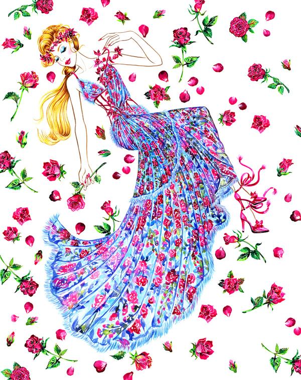 Let Me Dream, Inspired by Versace Couture Fall 2015 Collection