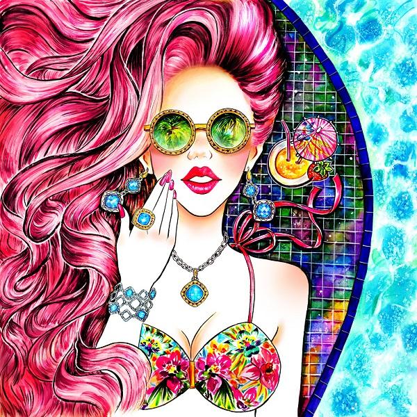 Sunny-Gu_Summery-Gems_Palm-Tree-Dreams