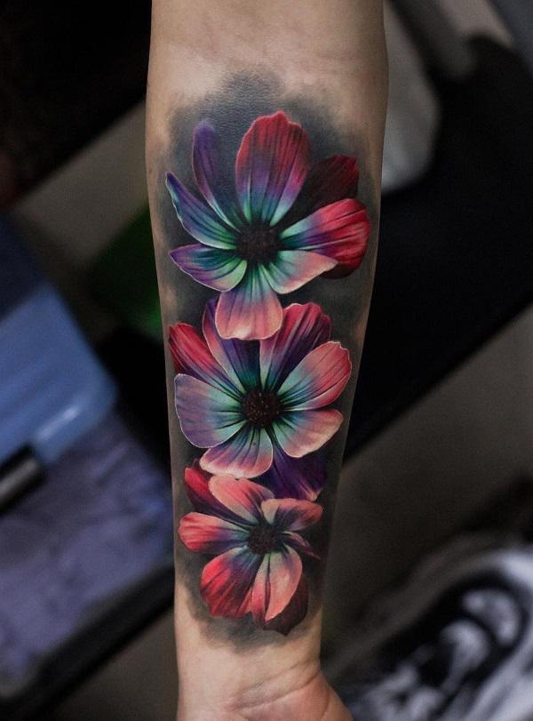 Perfect Flower Forearm Tattoo Ideas for Women - TattooGlee | Forearm flower  tattoo, Tattoos for women flowers, Flower wrist tattoos