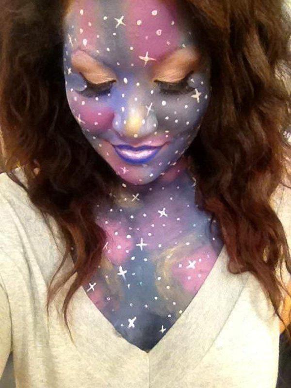 Nebula Fantasy Makeup