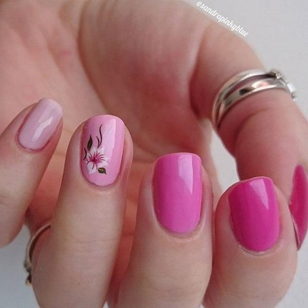 Nail Art #4825 - Best Nail Art Designs Gallery | BestArtNails.com | Pink  nail art designs, Pale pink nails, Pink glitter nails