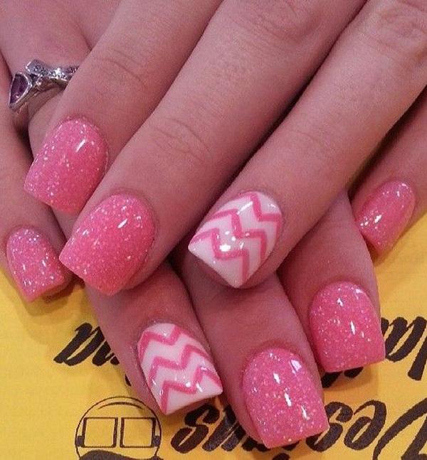 50+ Pink Nails Perfect For Your Next Mani! - The Pink Brunette | Manicura  de uñas, Manicura, Manicura para uñas cortas