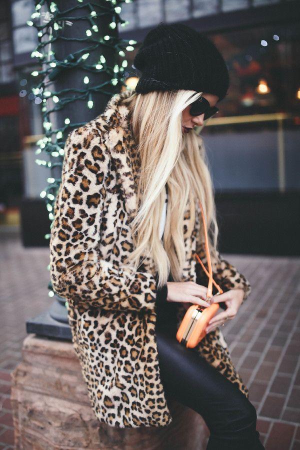 Leopard Pattern Coat
