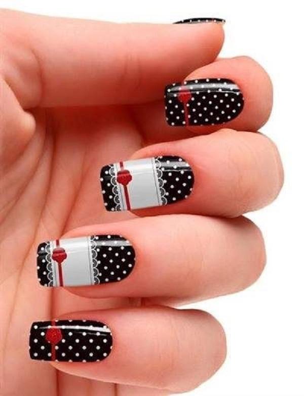 65 Winter Nail Art Ideas | Cuded 65 Winter Nail Art Ideas | Cuded
