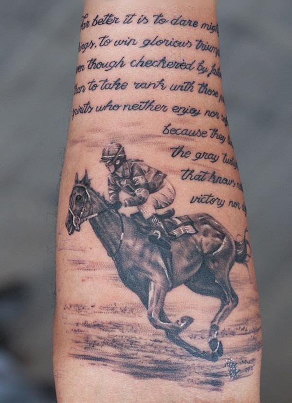 40 Awesome Horse Tattoos | Cuded
