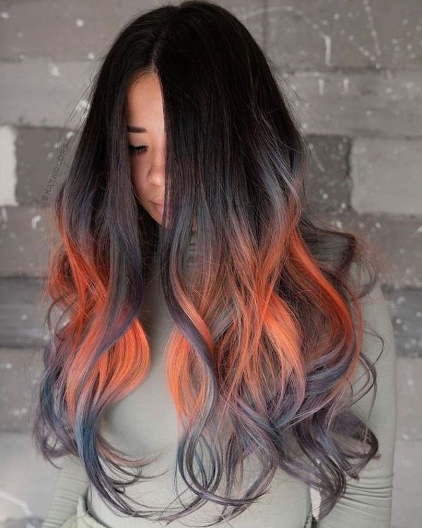 30 Hot dyed hair Ideas | Cuded