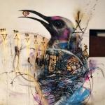 Bird Street Art by L7m