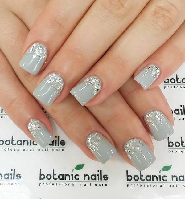 35 Gray Nail Art Designs Art and Design