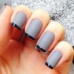 35 Gray Nail Art Designs
