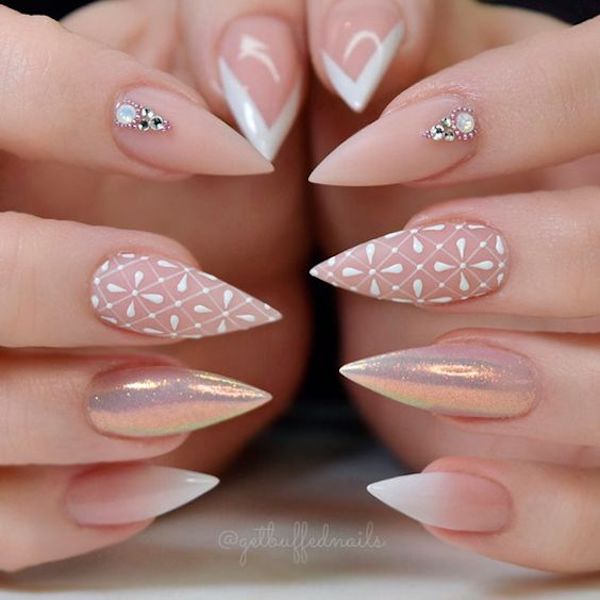 Manicure Tips to Improve Your Naked Nails  White tip nails, White nail  pencil, Pencil nails