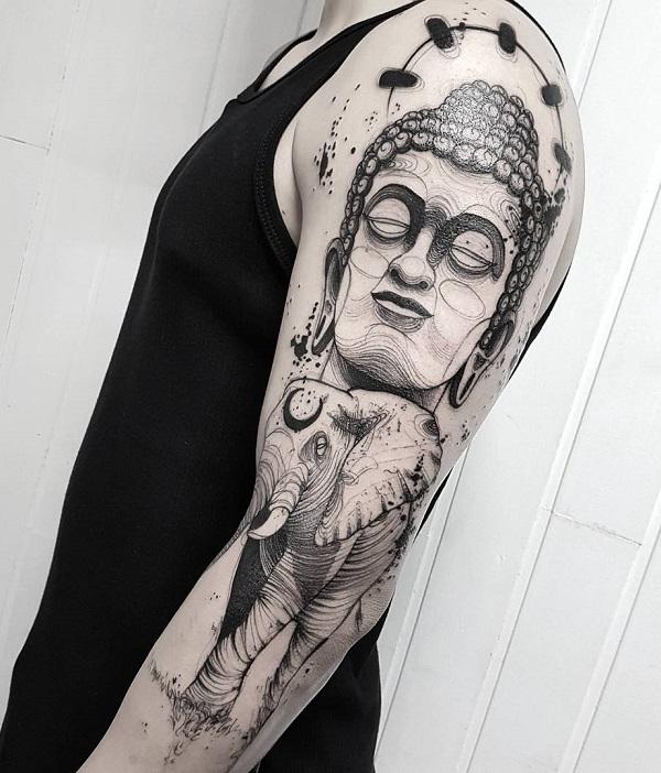 60 Inspirational Buddha Tattoo Ideas Art and Design