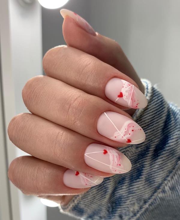 Valentine’s Day Nail Art Idea