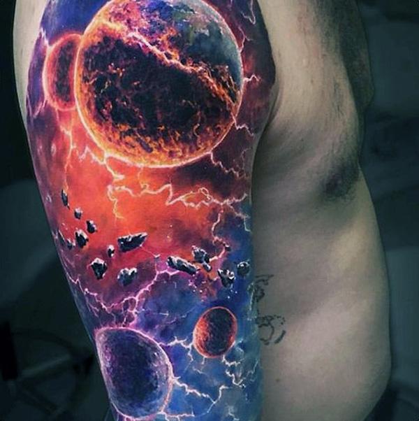 Top 84+ outer space tattoo latest - in.coedo.com.vn