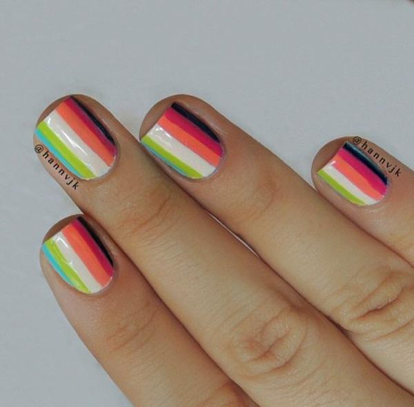 Abstract nail art-32
