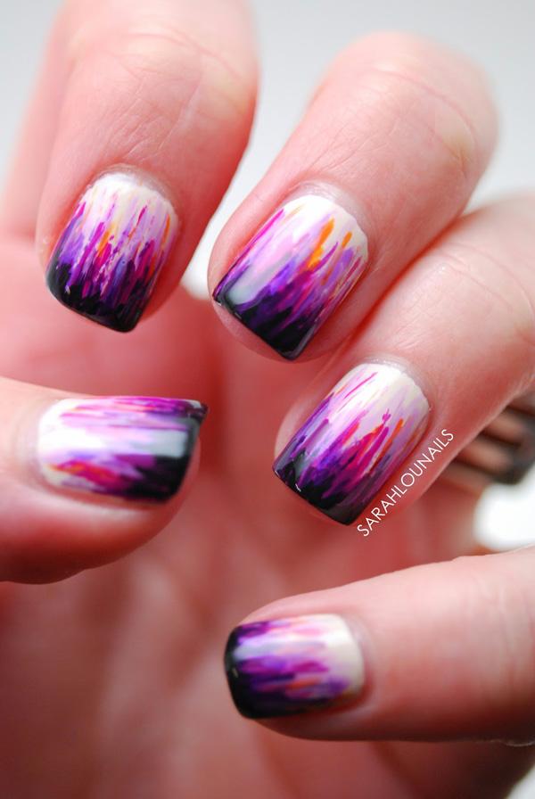 Abstract nail art-44
