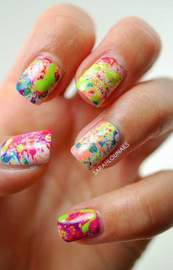 Abstract nail art-52