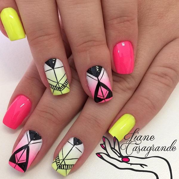 Abstract nail art-54