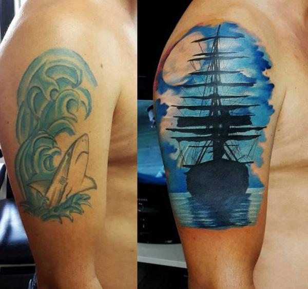 bad tattoo cover up