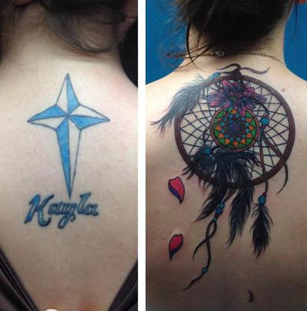 bad tattoo cover up