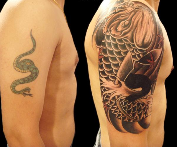 55 Incredible Cover Up Tattoos Before And After Cuded 55 Incredible Cover Up Tattoos Before And After Cuded
