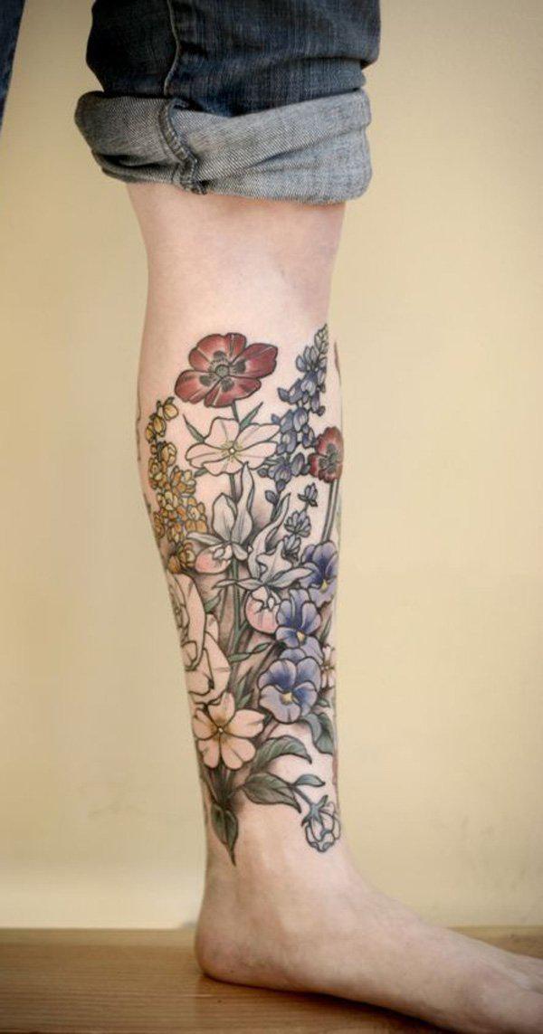 50 Amazing Calf Tattoos Art And Design