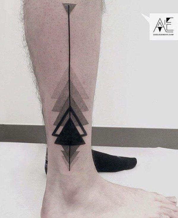 Calf tattoo-25