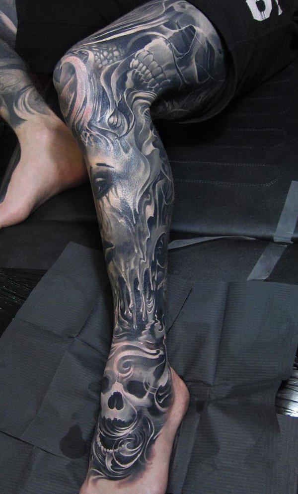 50 Amazing Calf Tattoos Wzrost
