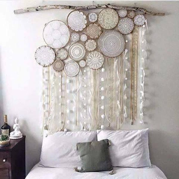 35 Diy Dream Catcher Ideas Art And Design Almost Like A Curtain This Dream Catcher Design Is Made Up Of Many Catchers