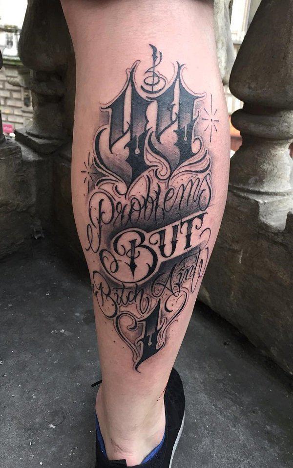 50 Amazing Calf Tattoos Art And Design